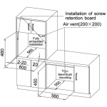 Robam 老板 CQ751 60厘米 40公升 嵌入式蒸汽焗爐